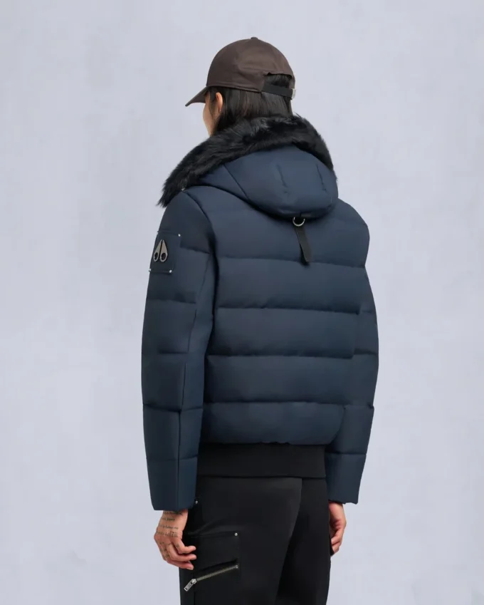 Bomberjacke mit Cloud-Shearling-Besatz