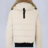 Bomberjacke mit Cloud-Shearling-Besatz