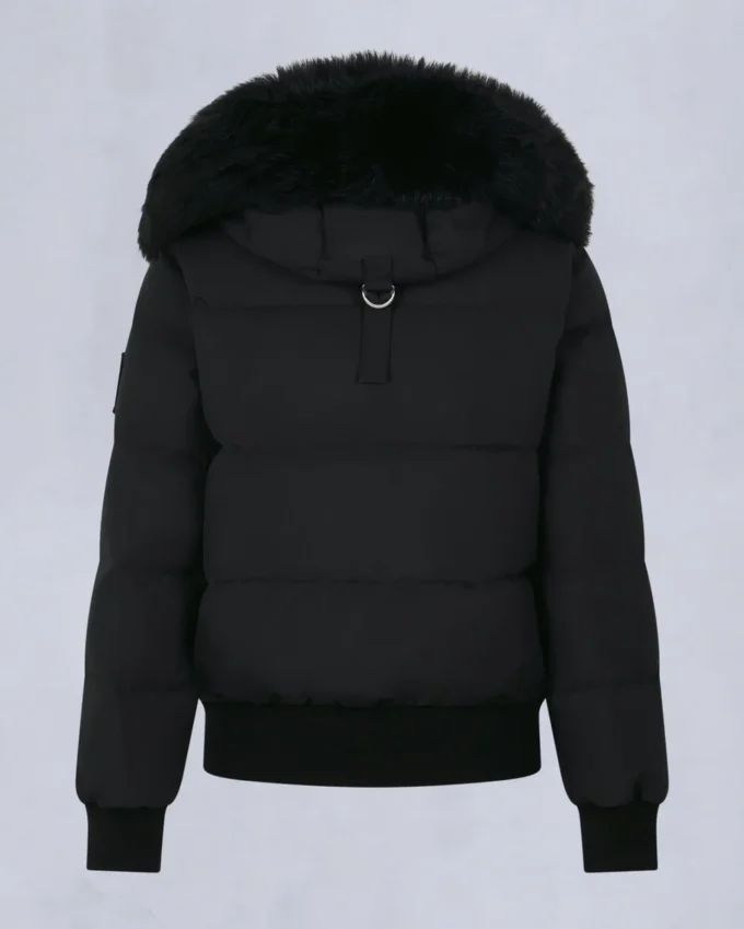 Bomberjacke mit Cloud-Shearling-Besatz
