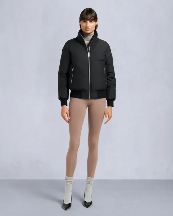 Bomberjacke mit Cloud-Shearling-Besatz