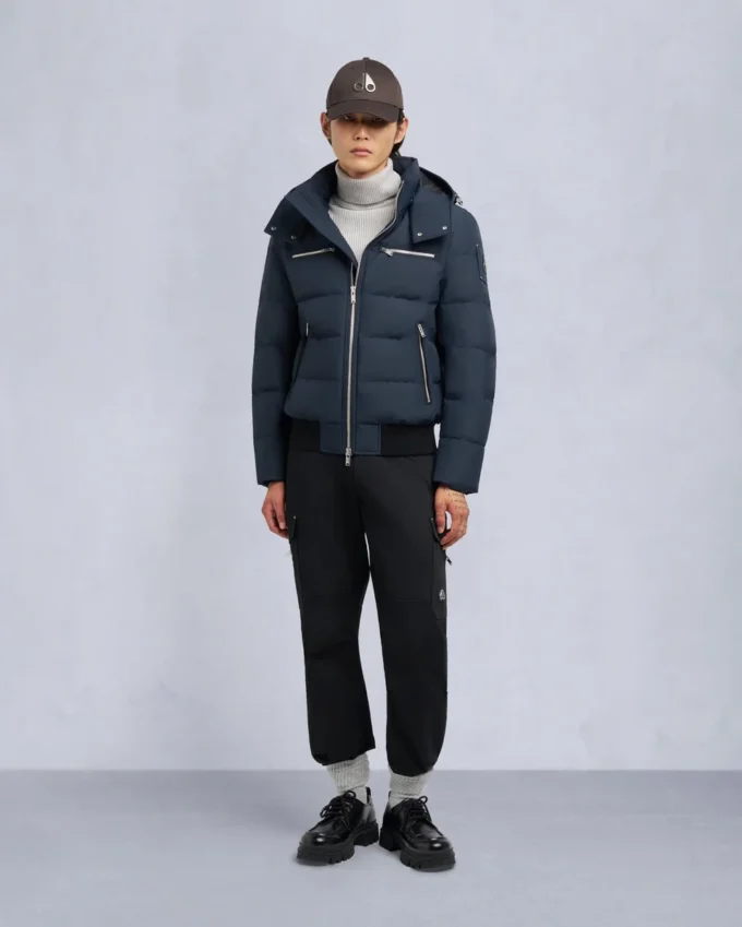 Bomberjacke mit Cloud-Shearling-Besatz