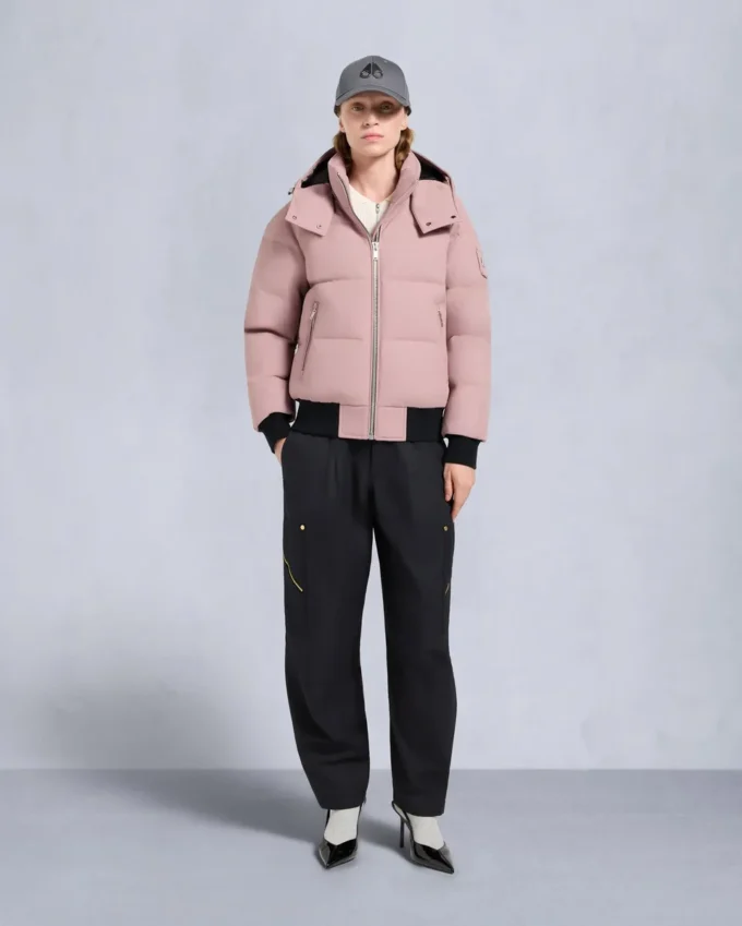 Bomberjacke mit Cloud-Shearling-Besatz