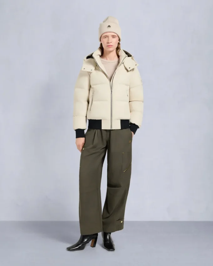Bomberjacke mit Cloud-Shearling-Besatz