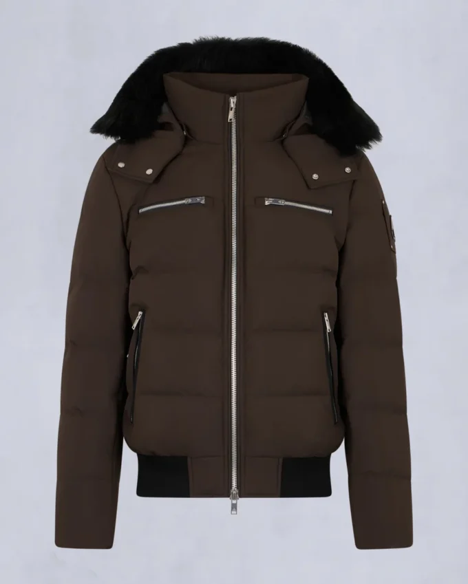 Bomberjacke mit Cloud-Shearling-Besatz