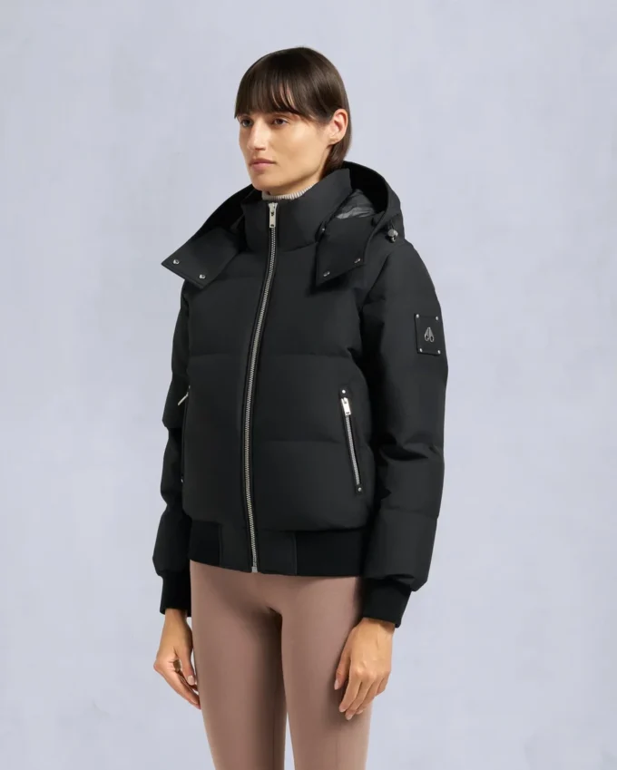 Bomberjacke mit Cloud-Shearling-Besatz