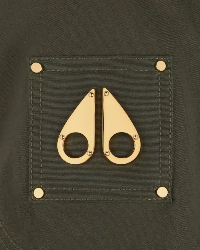 Bomberjacke mit Gold Series Logan-Lammfellbesatz