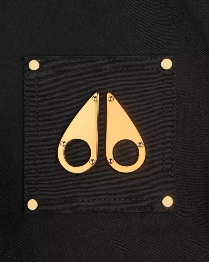 Bomberjacke mit Gold Series Logan-Lammfellbesatz