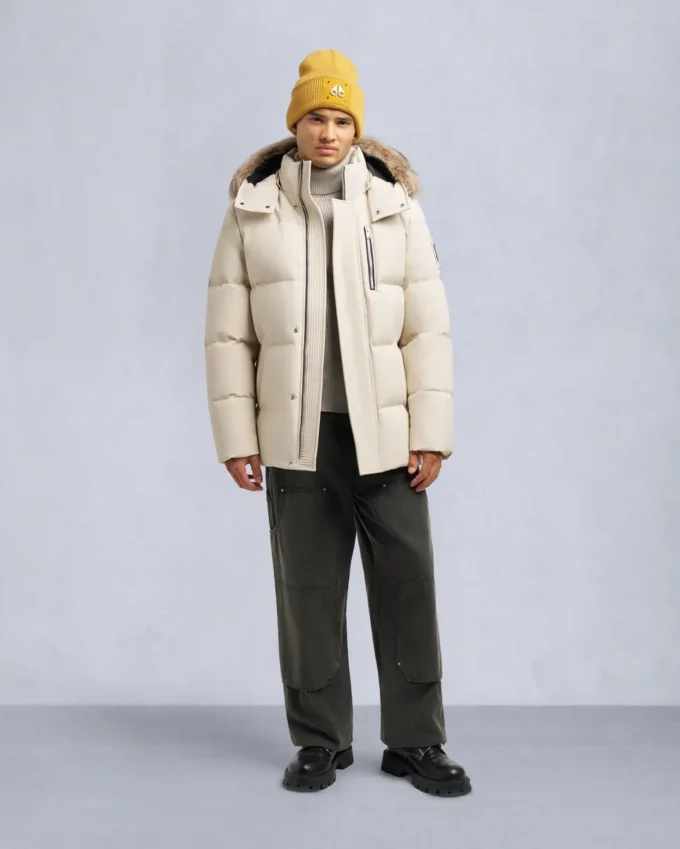 Cloud Shearling Trim 3Q Jacke