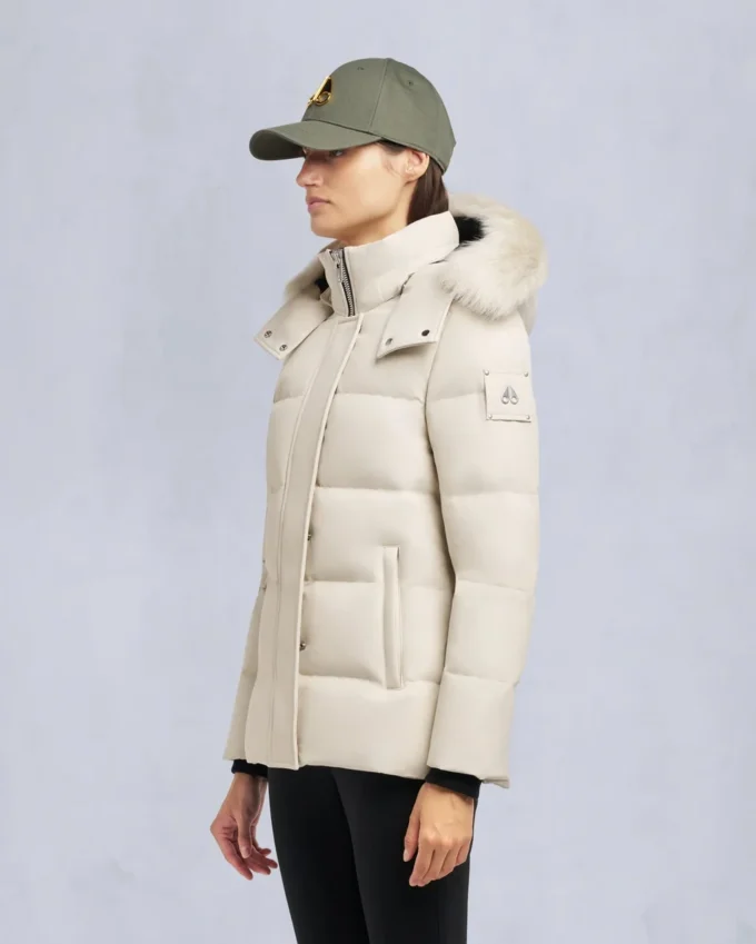 Cloud Shearling Trim 3Q Jacke