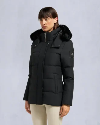 Cloud Shearling Trim 3Q Jacke