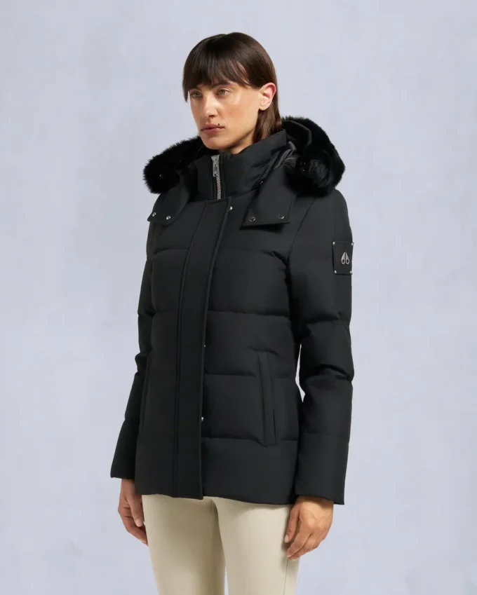 Cloud Shearling Trim 3Q Jacke