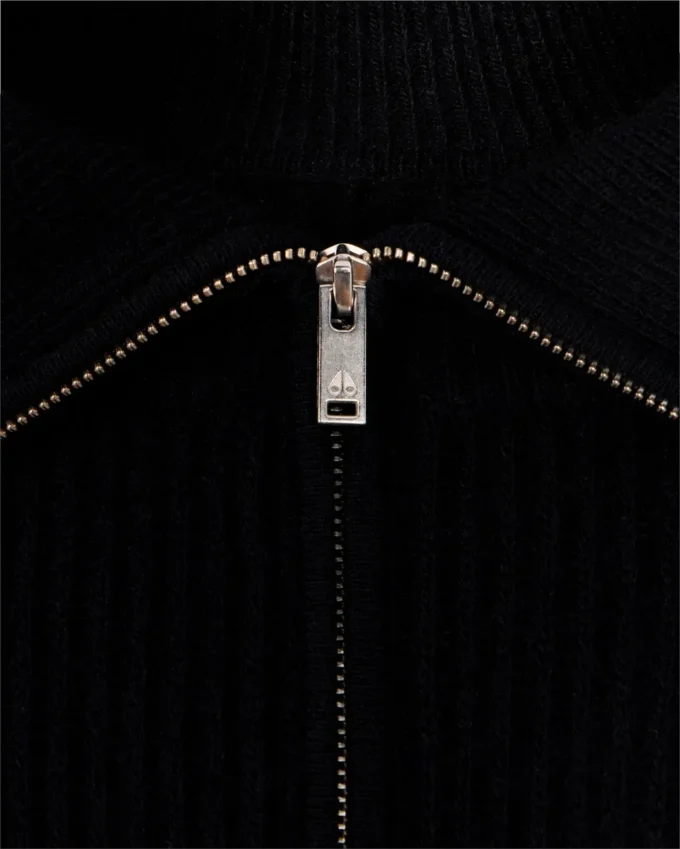 Colson-Pullover mit durchgehendem Reißverschluss