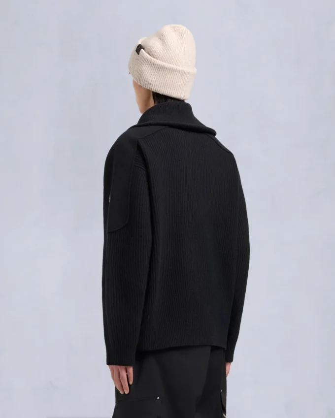 Colson-Pullover mit durchgehendem Reißverschluss