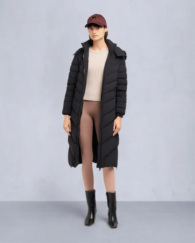 Cooper Lake Parka mit Lammfellbesatz