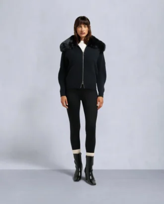 Corina Sweater mit durchgehendem Reißverschluss