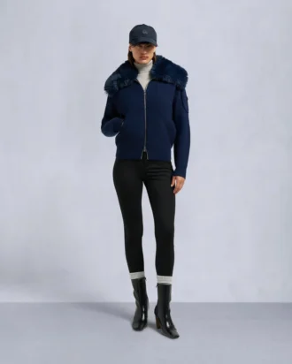 Corina Sweater mit durchgehendem Reißverschluss