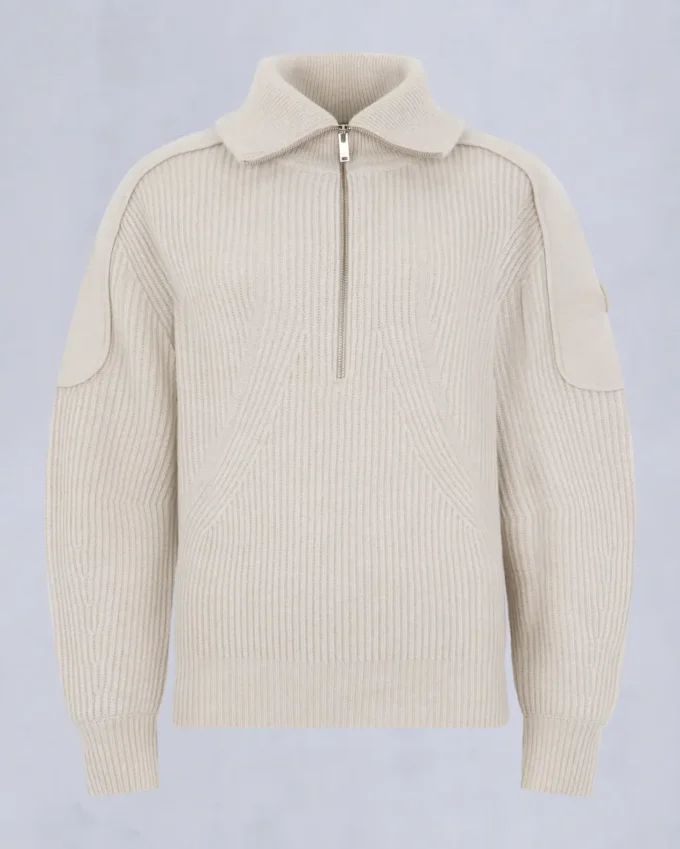 Corina Sweatshirt mit Viertelreißverschluss