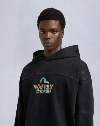 Evisu X Moose Pullover-Hoodie