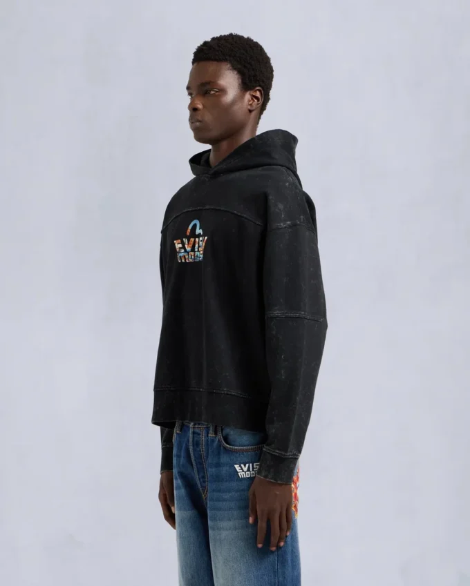 Evisu X Moose Pullover-Hoodie