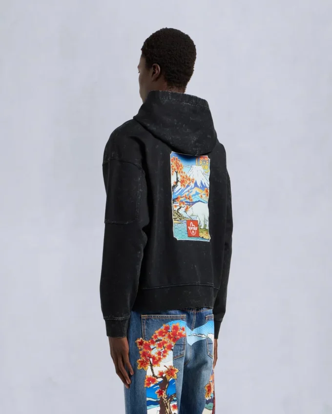 Evisu X Moose Pullover-Hoodie