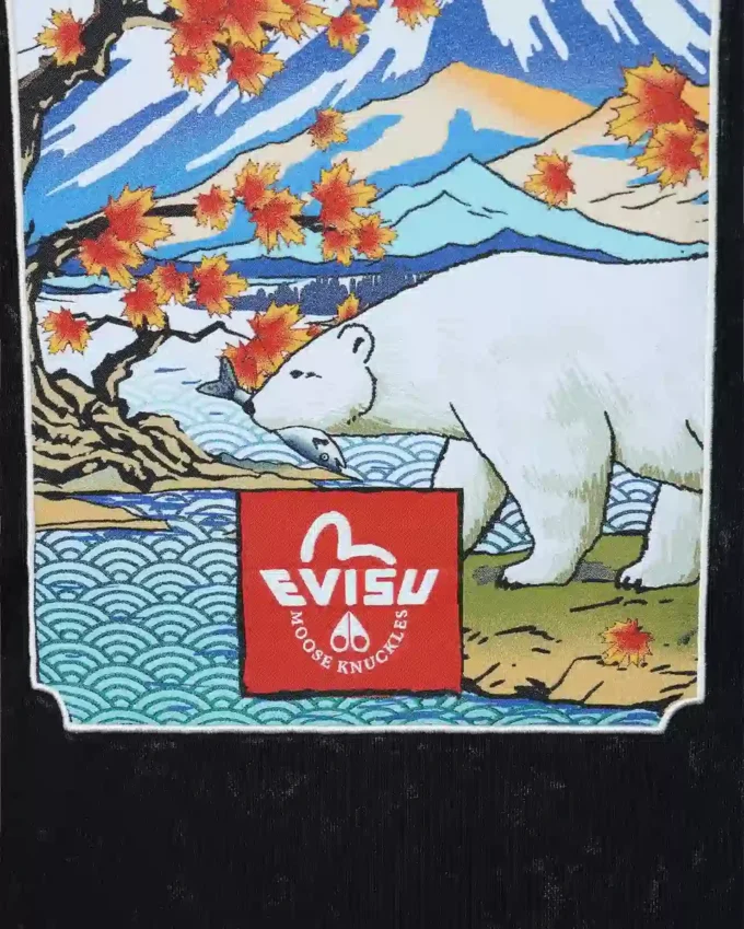 Evisu X Moose Pullover-Hoodie