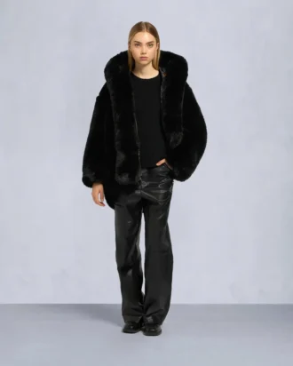 Gold Series Jade Kunstfelljacke