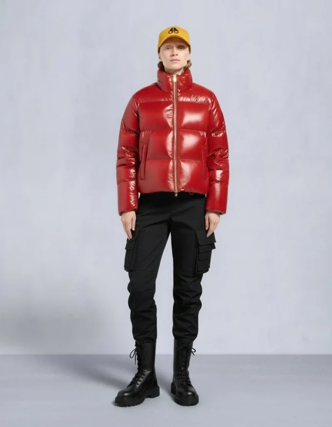 Gold Series Moonstone Pufferjacke