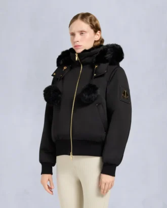 Gold Series Original Satin Debbie Bomberjacke