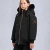 Kinder-Bomberjacke Unisex Original Gold Series mit Lammfellbesatz