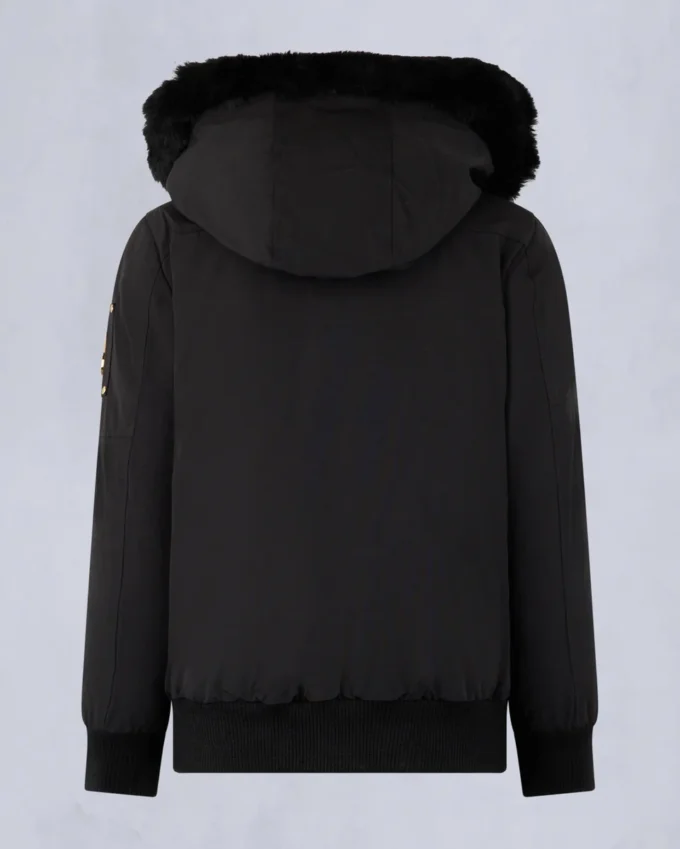 Kinder-Bomberjacke Unisex Original Gold Series mit Lammfellbesatz