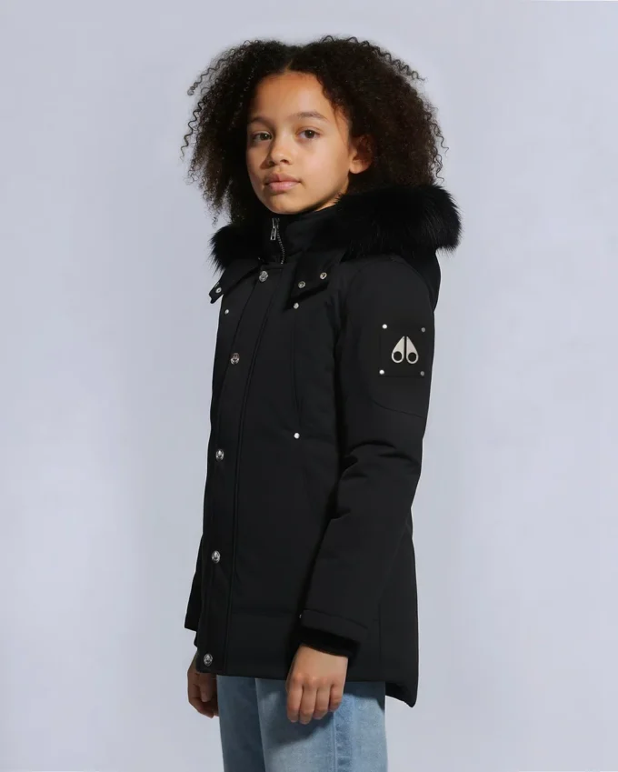Kinder Unisex Original Parka mit Lammfellbesatz