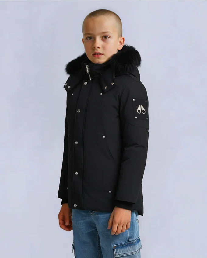 Kinder Unisex Original Parka mit Lammfellbesatz