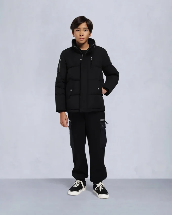 Kinder Unisex Original Shearling Trim 3Q Jacke