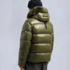 Kings Pufferjacke mit Lammfellbesatz
