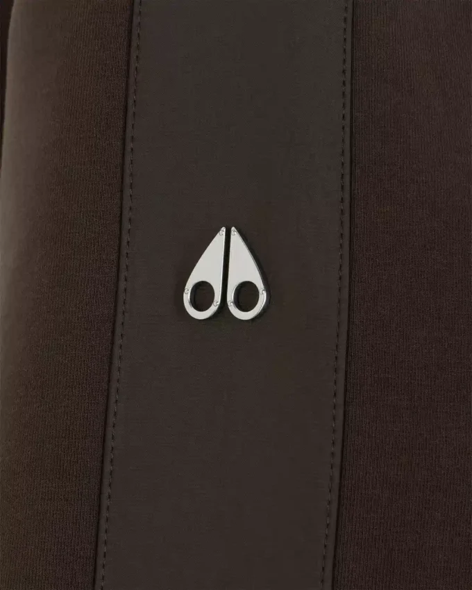 Mix Media Sweatshirt mit Rundhalsausschnitt