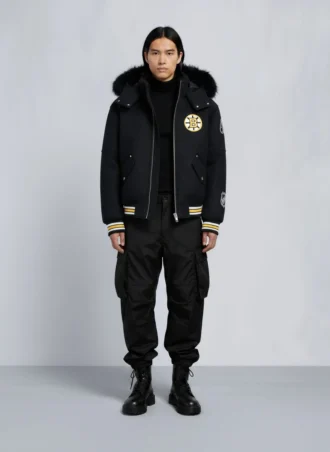 Nhl X Moose Knuckles Bruins Bomberjacke