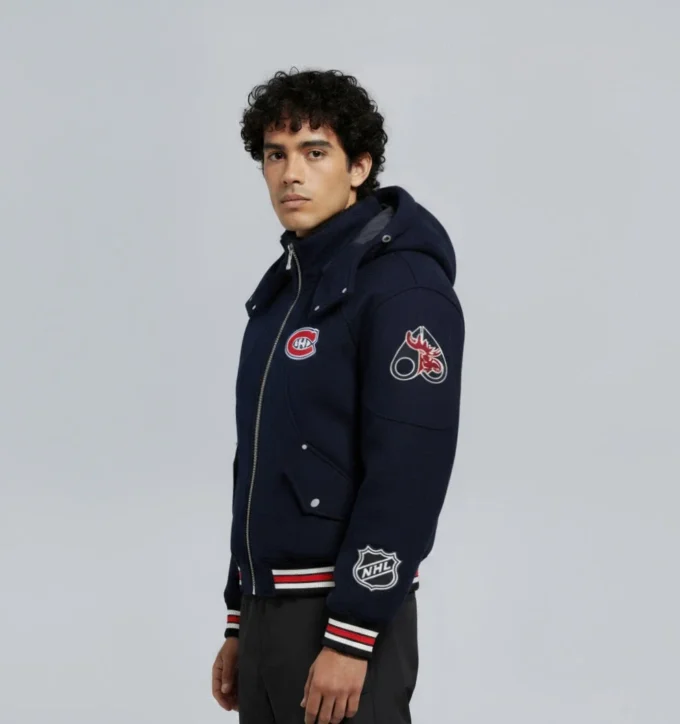 Nhl X Moose Knuckles Canadiens Bomberjacke