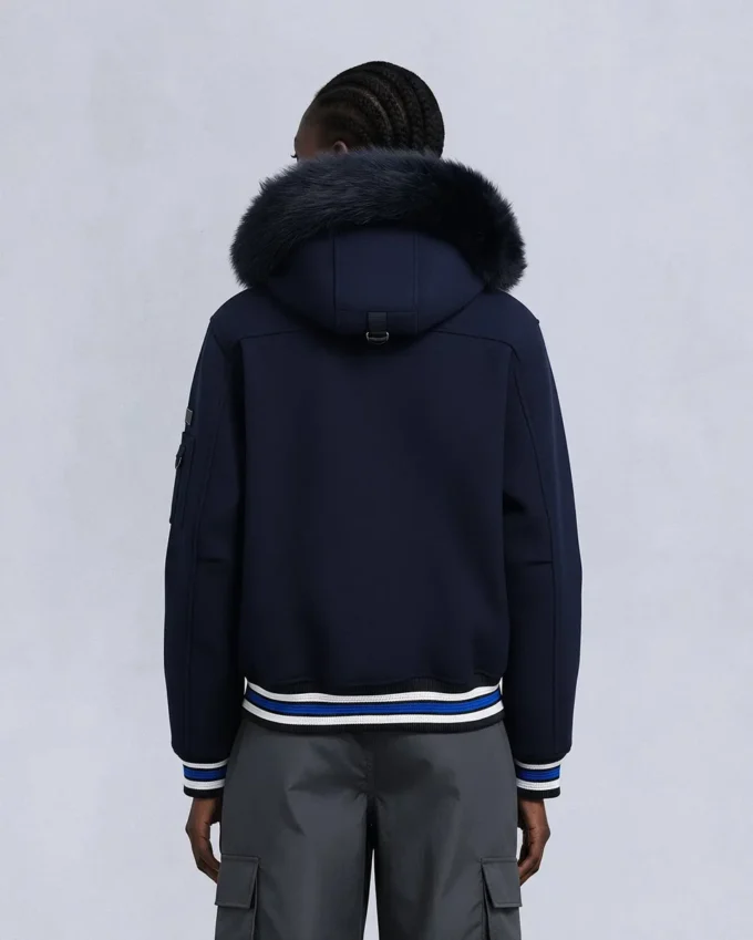 Nhl X Moose Knuckles Maple Leafs Bomberjacke