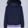 NHL x Moose Knuckles Rangers Bomberjacke