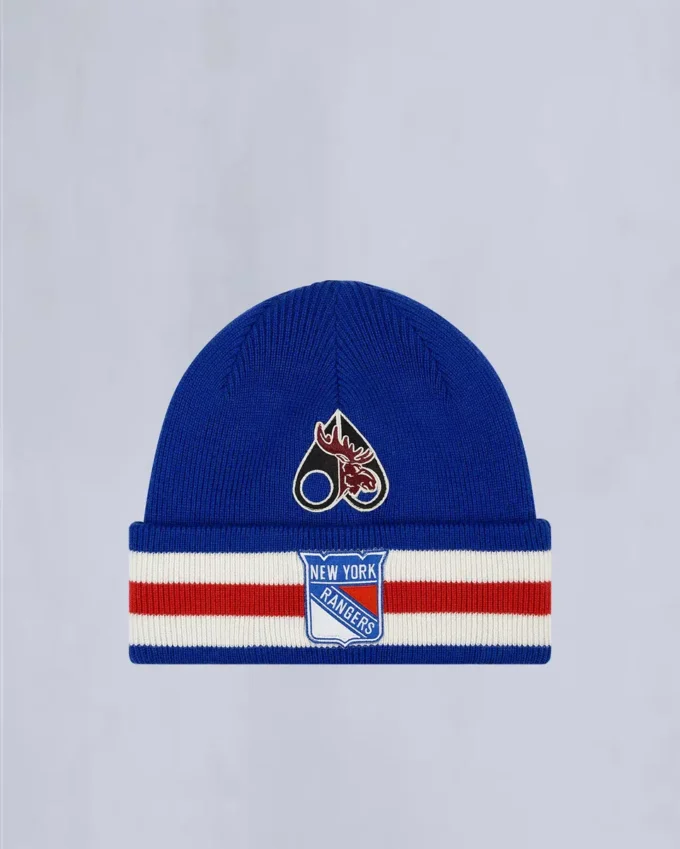 Nhl X Moose Knuckles Rangers Mütze