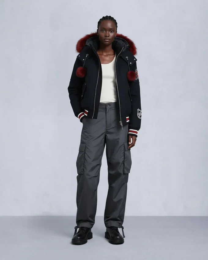 NHL x Moose Knuckles Team Bomberjacke