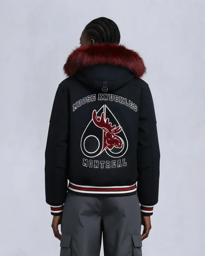 NHL x Moose Knuckles Team Bomberjacke
