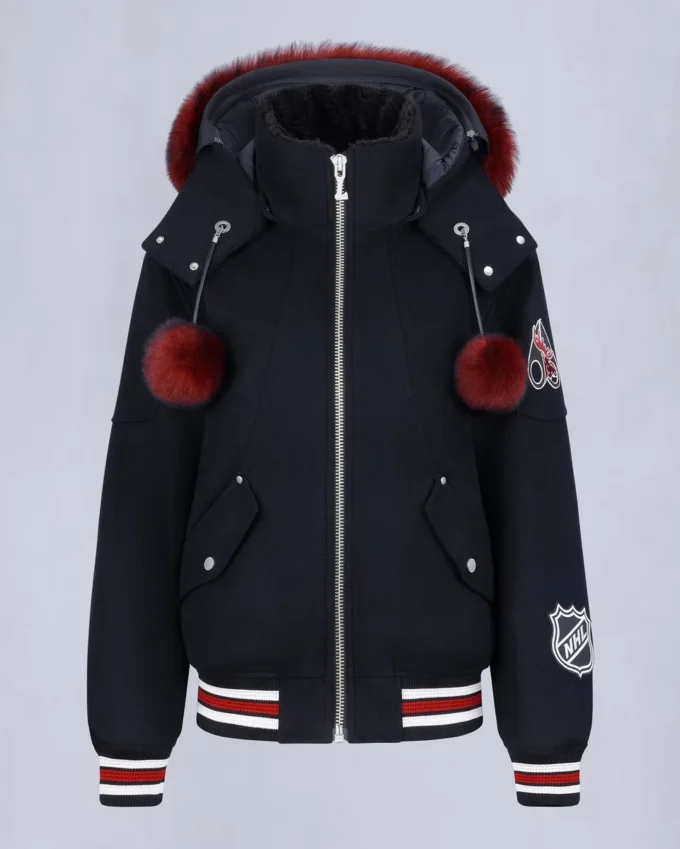 NHL x Moose Knuckles Team Bomberjacke