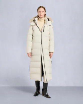 Nyluxe Chelia Parka mit Lammfellbesatz