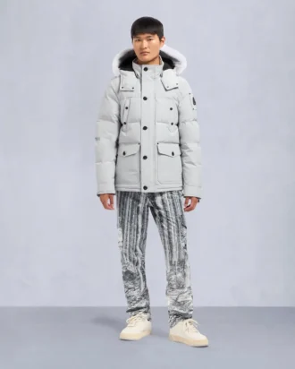 Onyx Round Island Jacke mit Lammfellbesatz