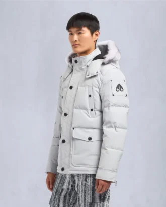 Onyx Round Island Jacke mit Lammfellbesatz