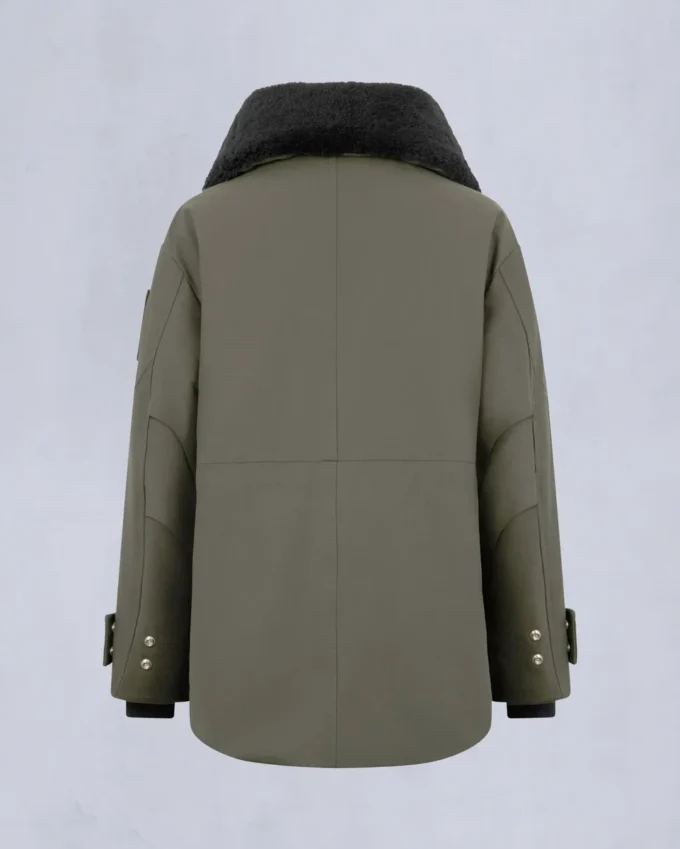 Original Aurora Shearling Trim Jacke