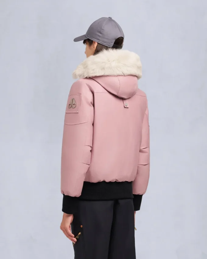 Original Debbie Bomberjacke mit Lammfellbesatz