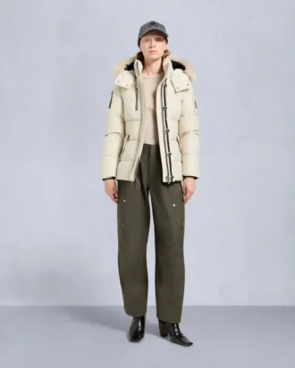 Original-Lammfellbesatz 3Q-Jacke