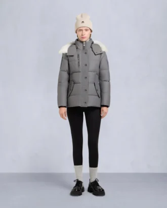 Original-Lammfellbesatz 3Q-Jacke